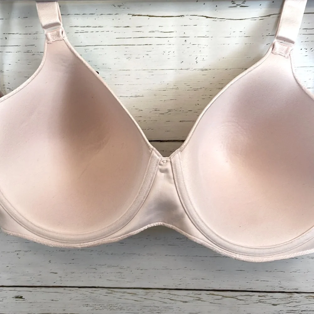 Vanity Fair Beauty Back Bra, Style 76345 in Soft Pink Damask, size 40DD, NWT